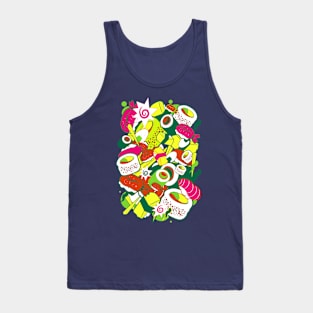 Neon Sushi Tank Top